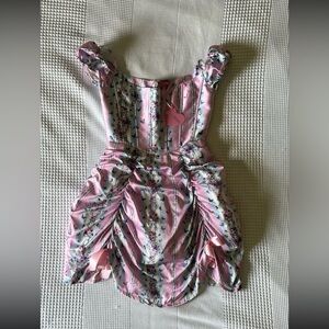 NWT - Dolls Kill - ‘Queen Diaries Corset Dress’ - Small